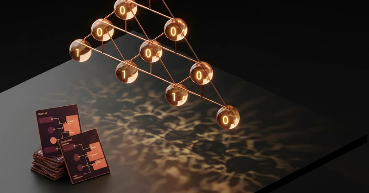 Computer screen showing colorful data structure visualizations with an AI assistant panel providing step-by-step explanations