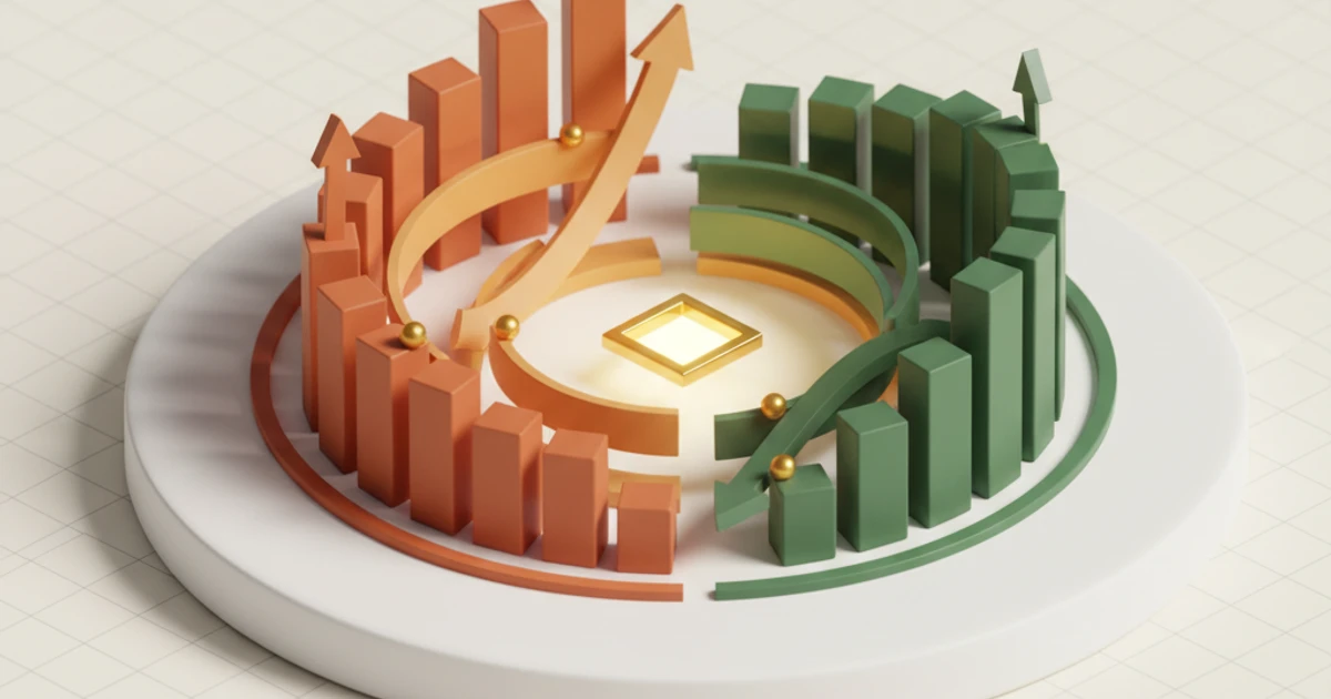 Macroeconomic AD-AS model graph showing aggregate demand and aggregate supply curves intersecting at equilibrium